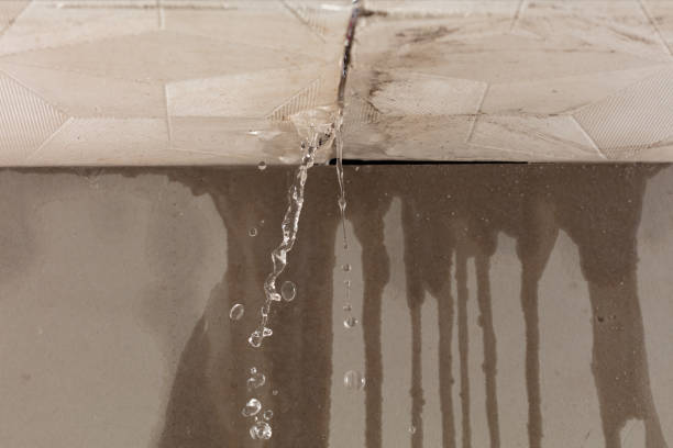 Professional Flood Damage Cleanup technician working in Montgomeryville, PA